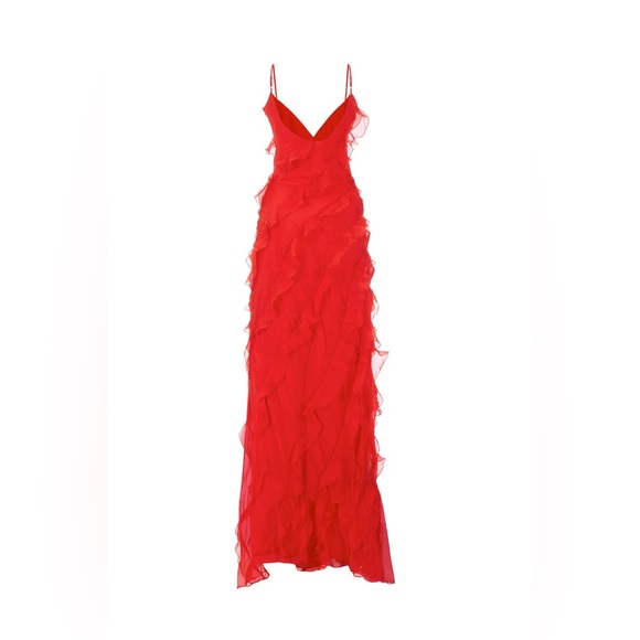 Rat & Boa Cecelia Dress in Red - Picture 8 of 14